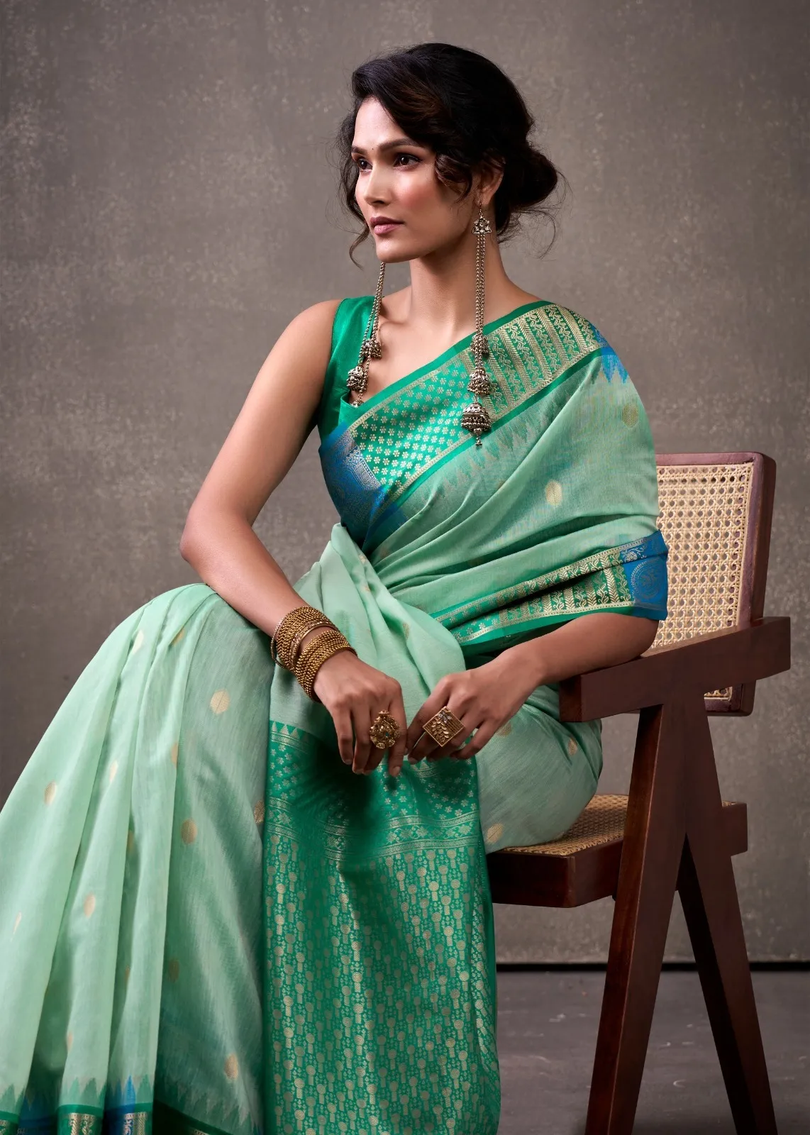Buy Tuti Fruti Silk Premium Saree in Surat - Reseller Bazzar